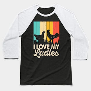 I Love My Ladies T Shirt For Women Men Baseball T-Shirt